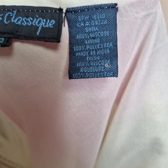 Vintage 90's Coupe Classique Patchwork Midi Dress Size S - Picture 10 of 13